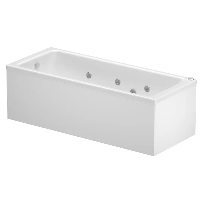 Ottoman 1700mm X 750mm Luxury Whirlpool Single Ended Bath - Choose Options